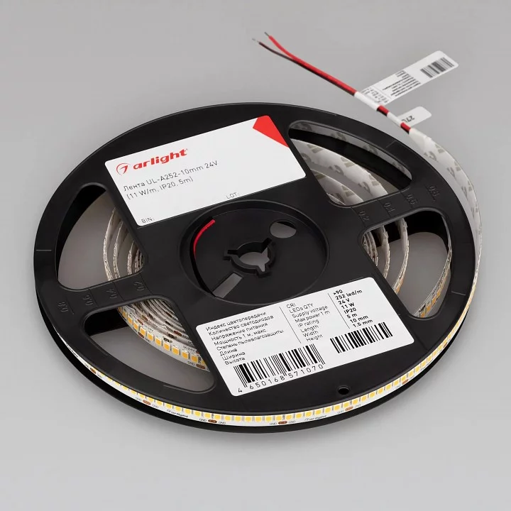 Лента светодиодная Arlight A252 24V 10mm 11 W/m 042319 1_ARLT_042319.webp big