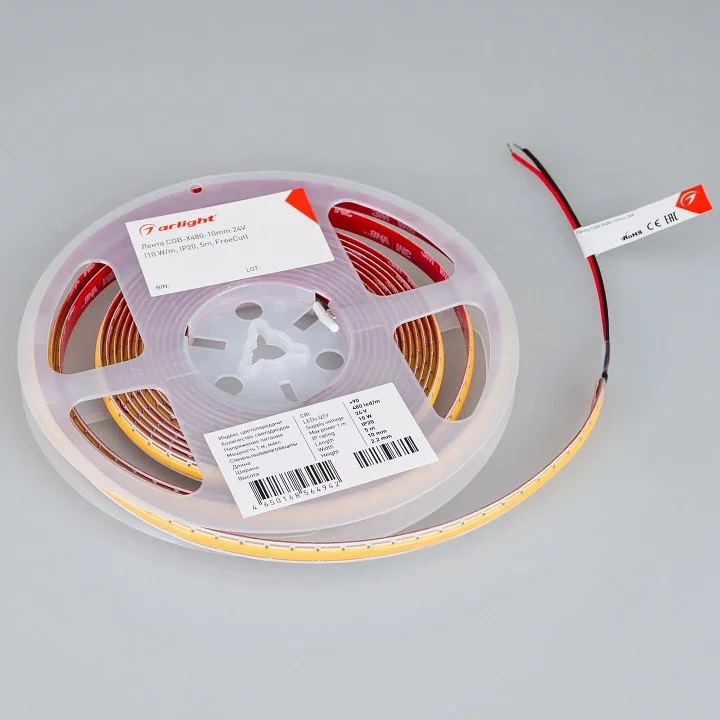Лента светодиодная Arlight X480 24V 10mm 10 W/m FreeCut 044195 2_ARLT_044195.webp big