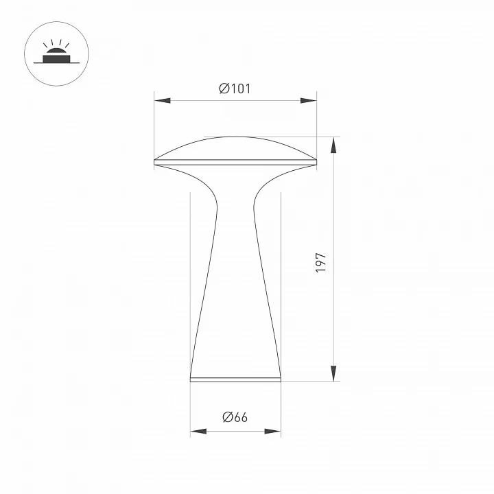Настольная лампа декоративная Arlight SP-COLLADA 044368 4_ARLT_044368.webp big