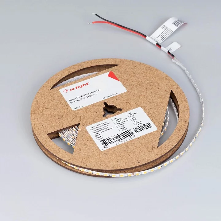 Лента светодиодная Arlight A140 24V 3.5mm 6 W/m 045966 1_ARLT_045966.webp big