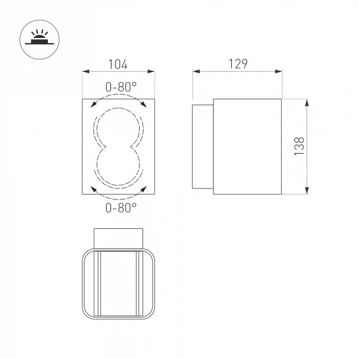 Накладной светильник Arlight LGD-WALL 046428 10_ARLT_046428.webp big