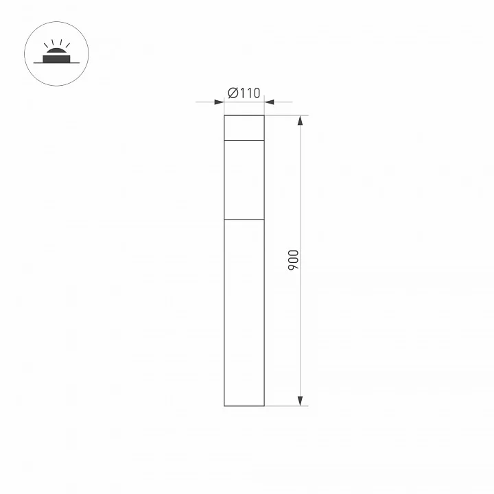 Наземный низкий светильник Arlight LGD-STEM 046613 4_ARLT_046613.webp big