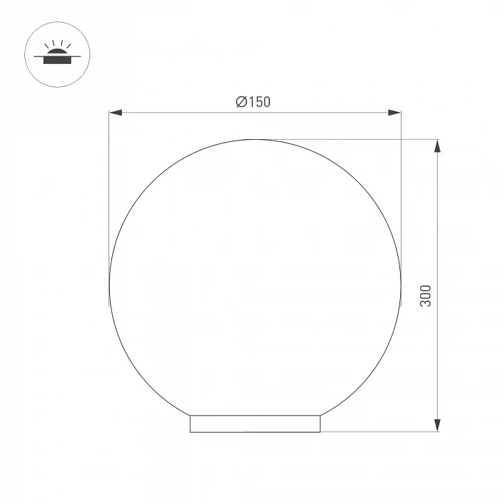 Шар световой Arlight KT-GLOBE 046170 3_ARLT_046170.webp big