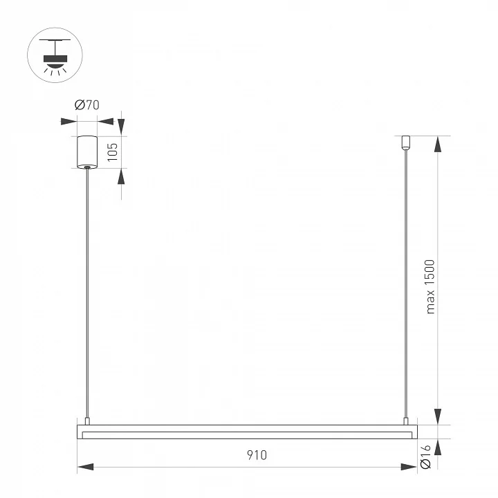 Подвесной светильник Arlight UMBRA 036942(1) 2_ARLT_036942_1.webp big