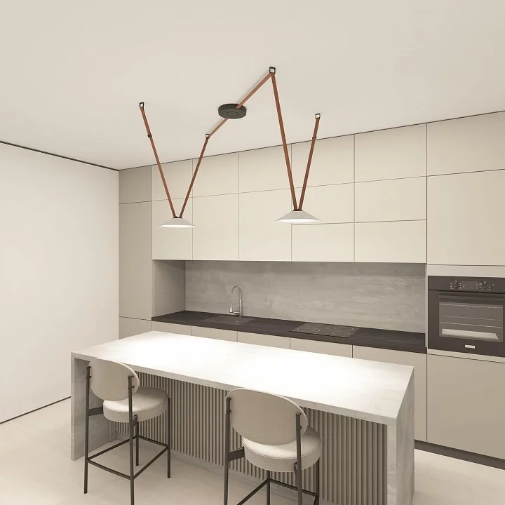 Накладной светильник Denkirs BELTY FLOW DK5565-WH+BK 5_DK_DK5565-WH_BK.webp big