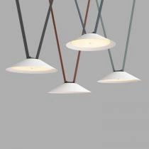 Накладной светильник Denkirs BELTY FLOW DK5565-WH+BK 2_DK_DK5565-WH_BK.webp small