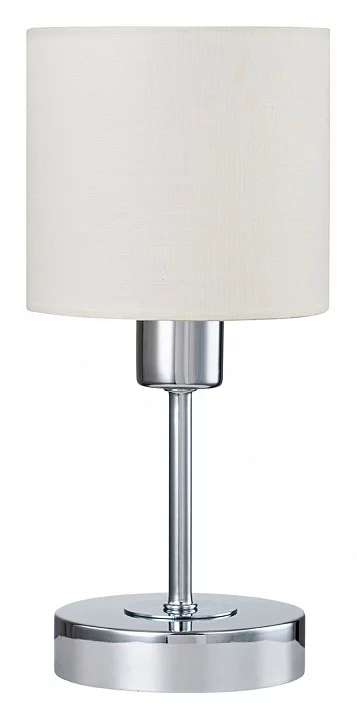 Настольная лампа декоративная Escada Denver 1109/1 Chrome/Beige 0_ESC_1109_1_Chrome_Beige.webp big