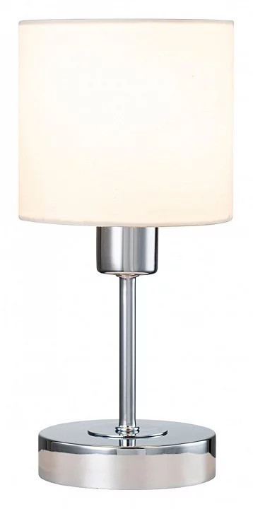 Настольная лампа декоративная Escada Denver 1109/1 Chrome/Beige 1_ESC_1109_1_Chrome_Beige.webp big