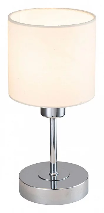 Настольная лампа декоративная Escada Denver 1109/1 Chrome/Beige 2_ESC_1109_1_Chrome_Beige.webp big