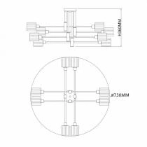 Люстра на штанге Escada Reflex 1140/8P 3_ESC_1140_8P.webp small