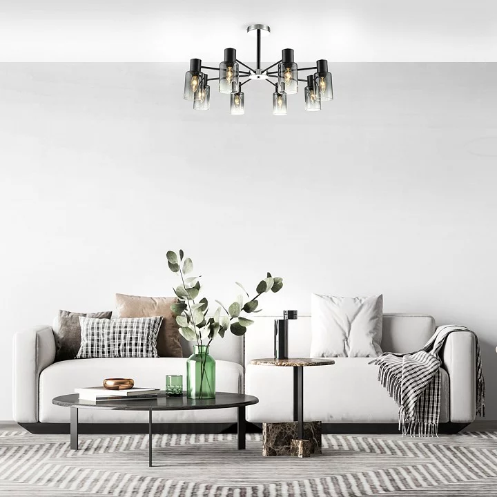 Люстра на штанге Escada Diversity 2120/8P Black 2_ESC_2120_8P_Black.webp big
