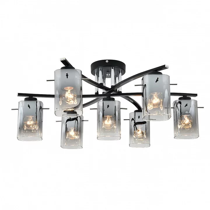 Потолочная люстра Escada IBERIS 1101/7P Black 1_ESC_1101_7P_Black.webp big