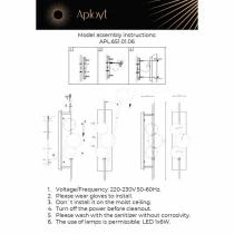 Накладной светильник Aployt Noel APL.651.01.06 1_AP_APL.651.01.06.webp small