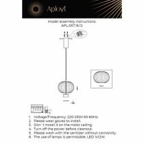 Подвесной светильник Aployt Ambr APL.057.16.12 2_AP_APL.057.16.12.webp small