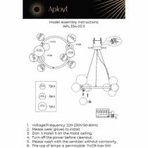 Подвесная люстра Aployt Feliche APL.334.03.11 2_AP_APL.334.03.11.webp small