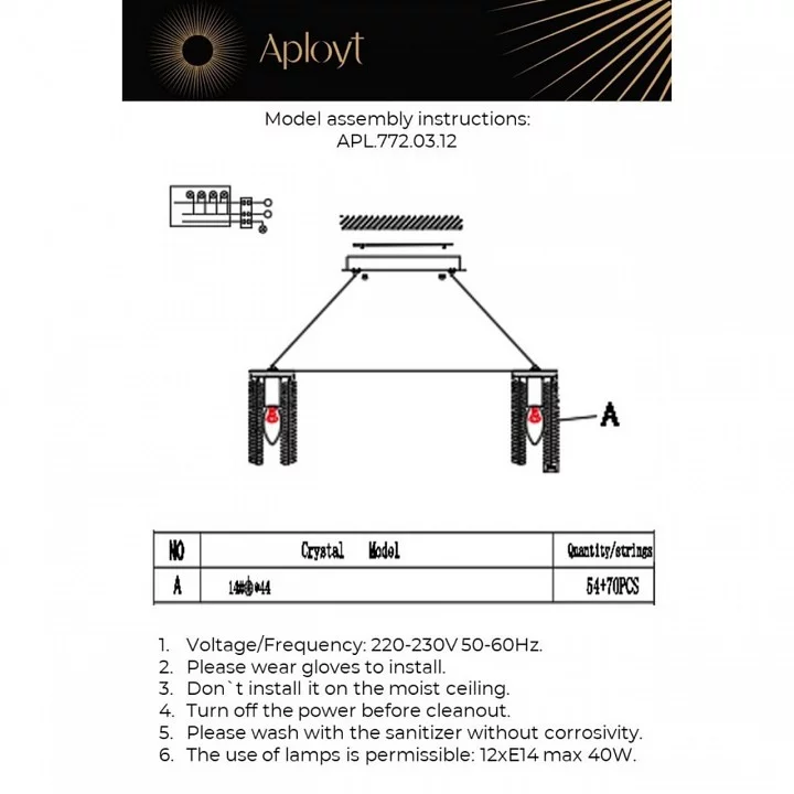 Подвесная люстра Aployt Keytlayn APL.772.03.12 2_AP_APL.772.03.12.webp big