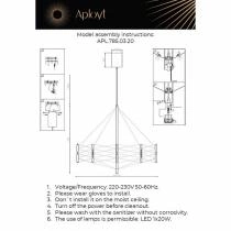 Подвесная люстра Aployt Babetta APL.785.03.20 2_AP_APL.785.03.20.webp small