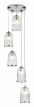 Подвесной светильник Indigo Lucido 11046/5P Chrome 1_INDG_V000483.webp small
