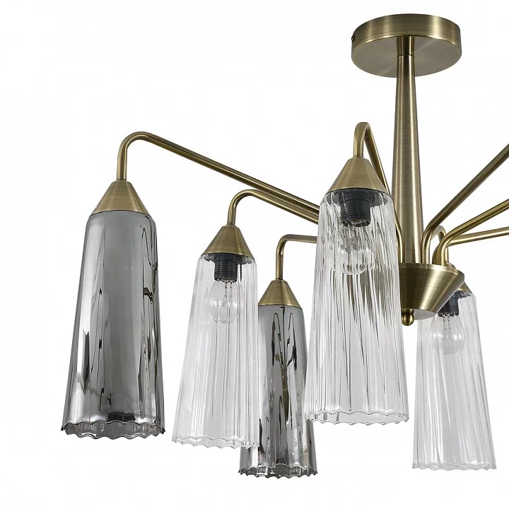 Люстра на штанге Indigo Campana 13028/8R Brass 2_INDG_V000510.webp big