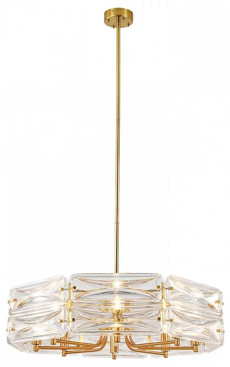 Светильник на штанге Indigo Zaffiro 12046/8P Brass 1_INDG_V000499.webp big