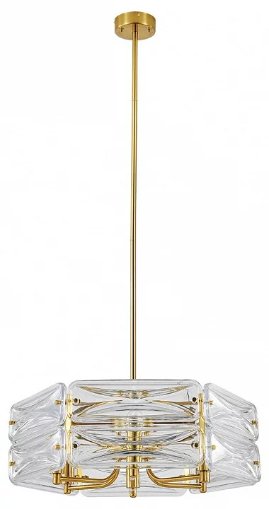 Светильник на штанге Indigo Zaffiro 12046/6P Brass 0_INDG_V000500.webp big