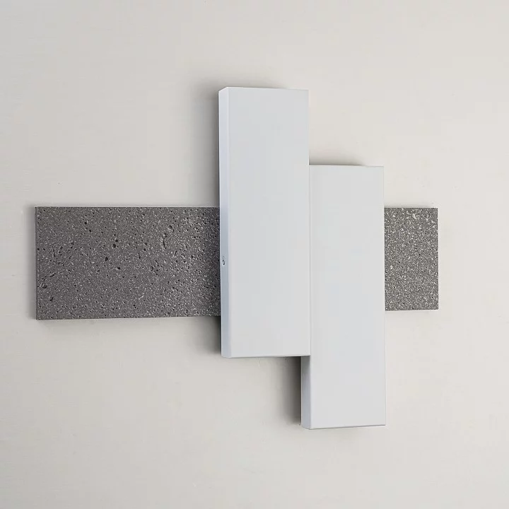 Накладной светильник Indigo Avanzato 14023/2W Silver stone 1_INDG_V000119L.webp big