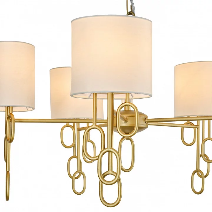 Подвесная люстра Indigo Amali 13026/5P Gold 2_INDG_V000479.webp big