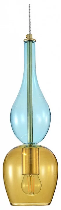 Подвесной светильник Indigo Millefiori 11065/1P Amber 0_INDG_V000547.webp big