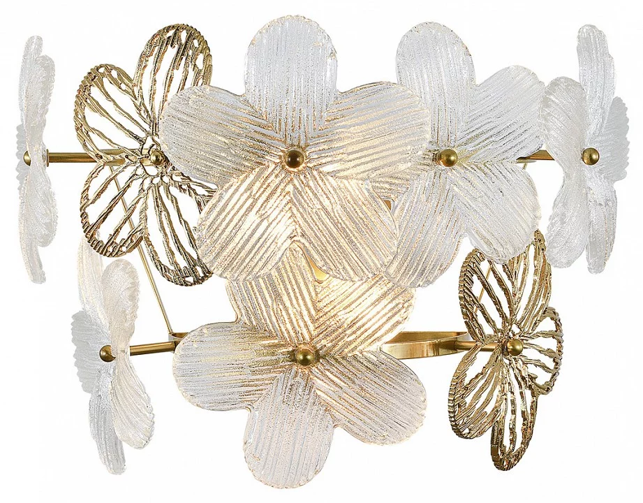 Накладной светильник Indigo Fiori 12049/2W Brass 1_INDG_V000554.webp big