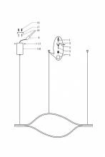 Подвесной светильник Imperiumloft Tape Light TRUDY01 4_IMPR_149481-49.webp small