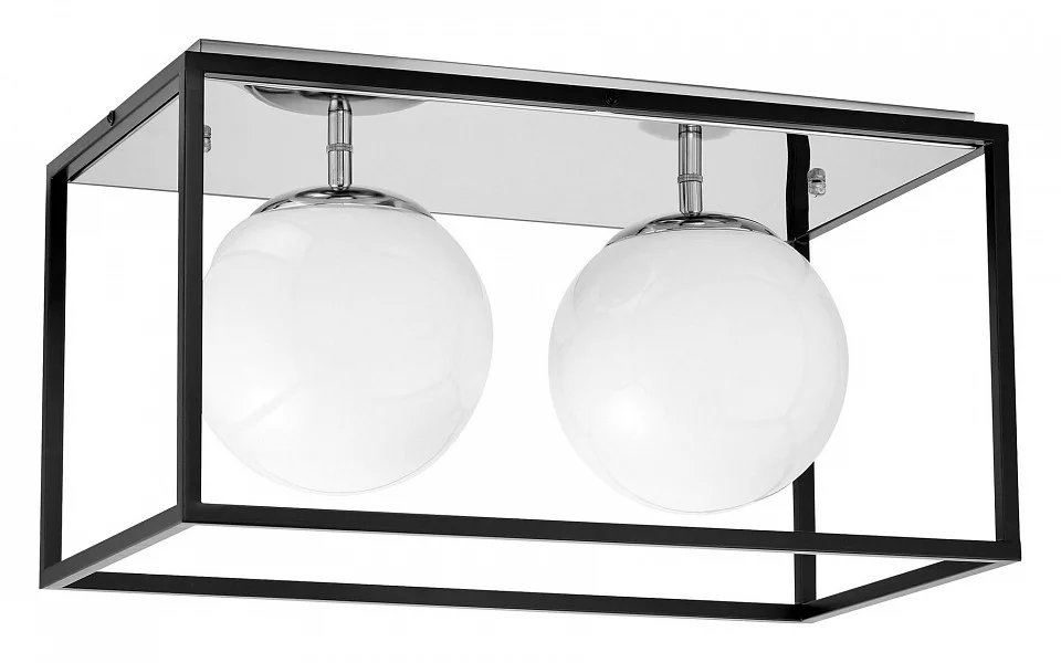 Накладной светильник LUMINA DECO  LDC 8060-2 CHR+BK 0_LMD_LDC_8060-2_CHR_BK.webp big