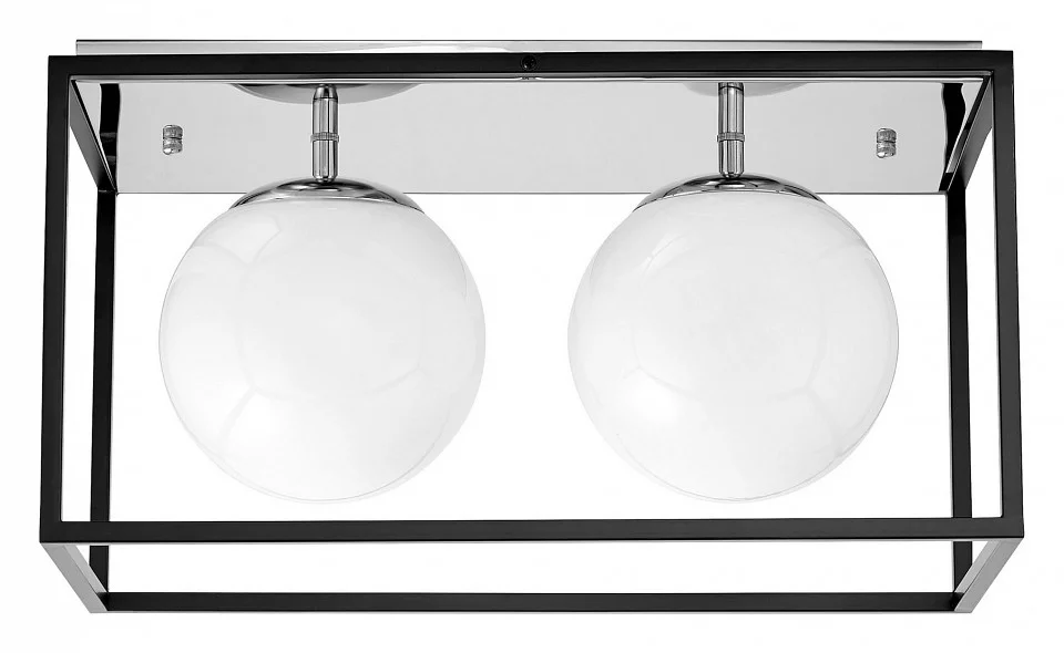 Накладной светильник LUMINA DECO  LDC 8060-2 CHR+BK 1_LMD_LDC_8060-2_CHR_BK.webp big