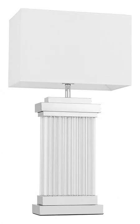 Настольная лампа декоративная LUMINA DECO Davos LDT 310 CHR+WT 1_LMD_LDT_310_CHR_WT.webp big