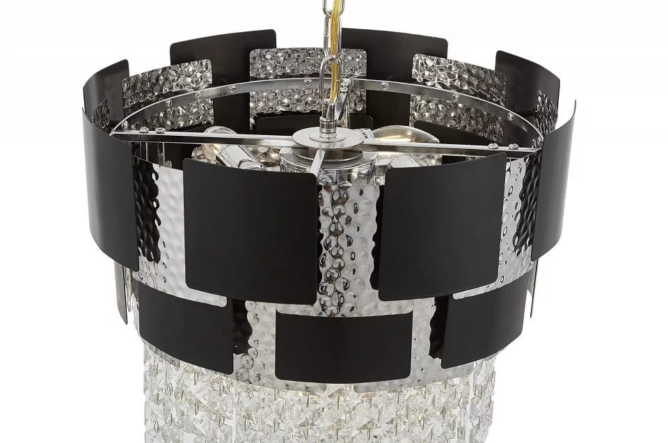 Подвесная люстра LUMINA DECO Kruvia LDP 7045-400 BK+CHR 3_LMD_LDP_7045-400_BK_CHR.webp big