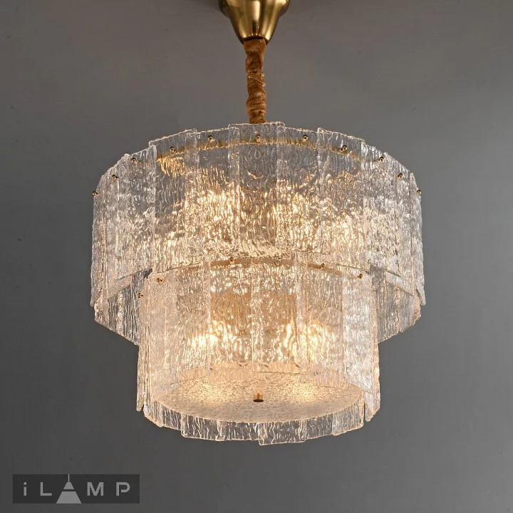 Подвесная люстра iLamp Manhattan P6315-D600 BR 1_La_P6315-D600_BR.webp big