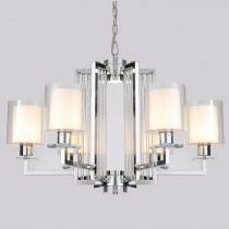 Подвесная люстра iLamp King RM6201-6 CR+CL