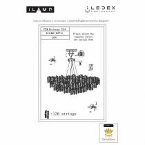 Подвесная люстра iLamp Savage 7004-D800 GD 3_La_7004-D800_GD.webp small