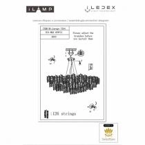 Подвесная люстра iLamp Savage 7204-D800 GD 3_La_7204-D800_GD.webp small
