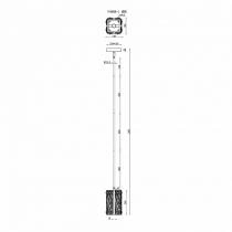 Светильник на штанге iLamp Panorama P4688-1 MBK 1_La_P4688-1_MBK.webp small
