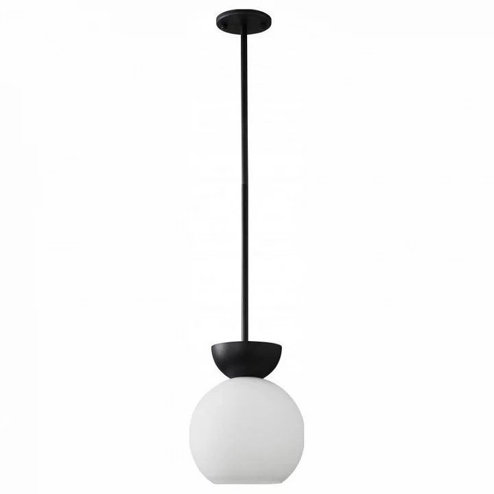 Светильник на штанге iLamp Mono P6079-1 BK+WH 0_La_P6079-1_BK_WH.webp big
