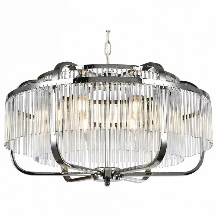 Подвесная люстра iLamp Qeens P9574-6 CR+CL 0_La_P9574-6_CR_CL.webp big