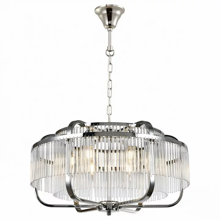 Подвесная люстра iLamp Qeens P9574-6 CR+CL 1_La_P9574-6_CR_CL.webp big