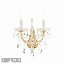 Бра iLamp Diamond W6071-2 GD+CL 1_La_W6071-2_GD_CL.webp small