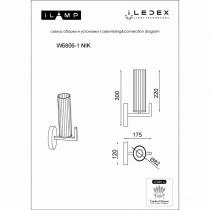 Бра iLamp Evolution W6806-1 NIC 2_La_W6806-1_NIC.webp small