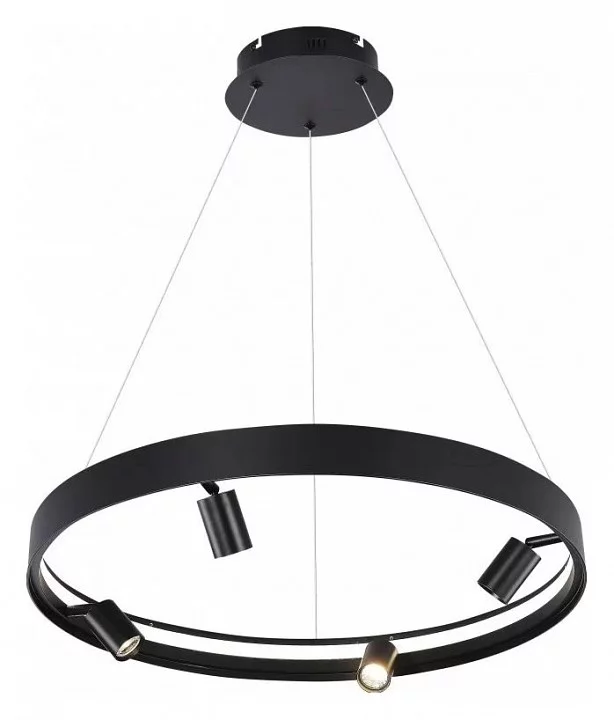 Подвесная люстра iLedex Vision 2060-D600 BK 1_iLed_2060-D600_BK.webp big