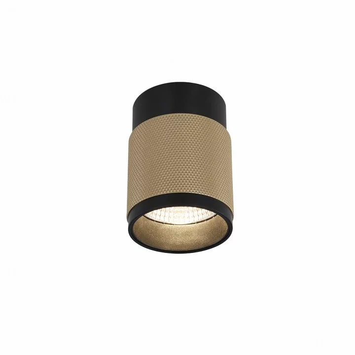 Накладной светильник iLedex Delta 1955-10W-3000K-36 BK+BR 1_La_1955-10W-3000K-36_BK_BR.webp big