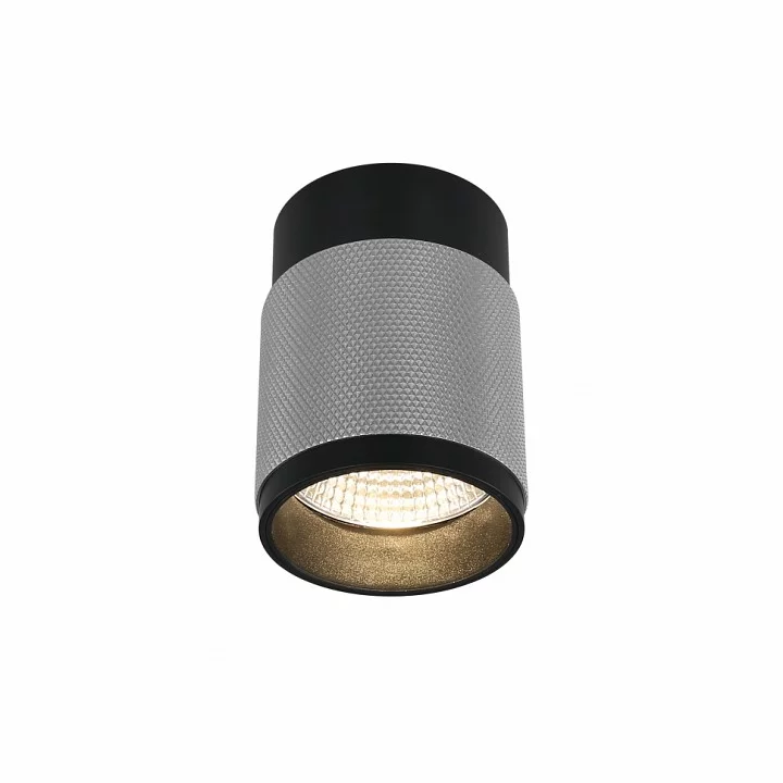 Накладной светильник iLedex Delta 1955-10W-3000K-36 BK+SL 1_La_1955-10W-3000K-36_BK_SL.webp big