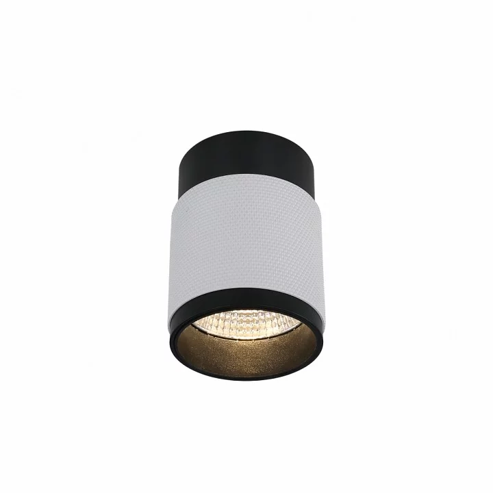 Накладной светильник iLedex Delta 1955-10W-3000K-36 BK+WH 1_La_1955-10W-3000K-36_BK_WH.webp big