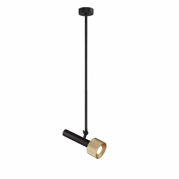 Светильник на штанге iLedex Delta 2361-1 BK+BR 3_La_2361-1_BK_BR.webp big