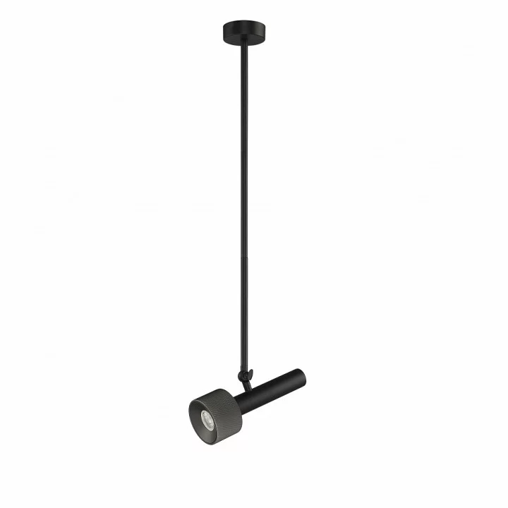 Светильник на штанге iLedex Delta 2361-1 BK+GRP 2_La_2361-1_BK_GRP.webp big